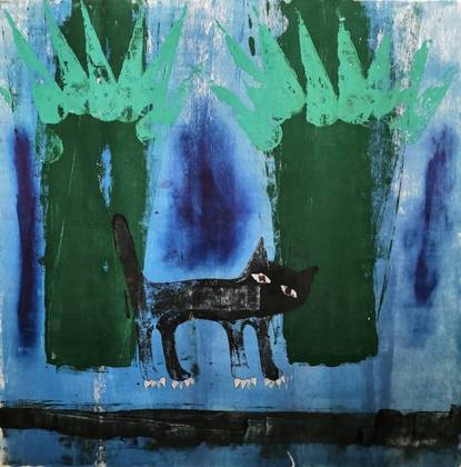 Бельчик и два дерева