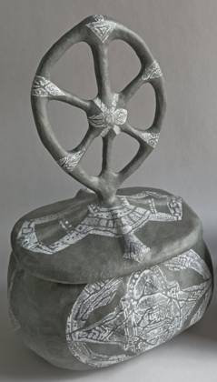 Шкатулка папье-маше 1