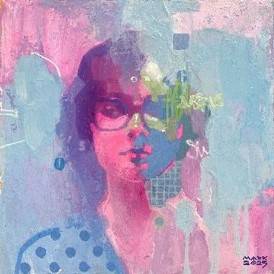 Этюд с зеленым акцентом