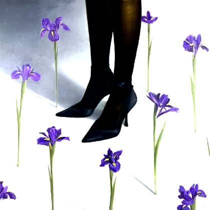 Среди ирисов